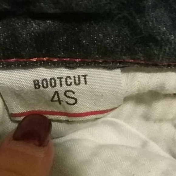 Tommy Hilfiger Boot Cut Jeans- Size 4S - Picture 5 of 5